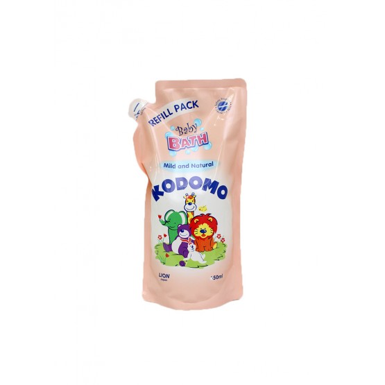Lion Kodomo Baby Bath 650ml Refill (Mild & Natural)